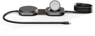 Zens Charging Cable Pro 3 1× Qi2 15 W Apple Watch USB-C 140 W draadloze oplaadkabel Zwart