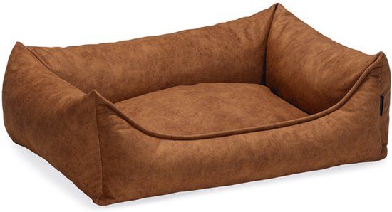 Beeztees Lua - Orthopedische Hondenmand - Cognac - 80x60x24 cm