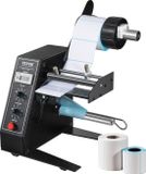 Vevor Automatische Labeldispenser, Breedte 15-125 mm, Lengte 3-150 mm, Labelstripper, Labelscheidingsmachine, Traploze Snelheidsaanpassing, Labelapplicator, Maximaal Aantal 0-999999