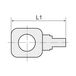 Riegler 13/12 verbindingsstuk voor slang G 1/8 8/6 mm POM