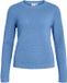 VILA Trui Vidalo O-neck L/s Knit Top- Noos 14082767 All Aboard Dames Maat - M Blauw