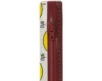 Opti Prym Ritssluiting Kunststof 4mm (niet deelbaar) Bordeaux #750 22 cm