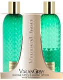 Vivian Gray Gemstone Green set creme douchegel/bodylotion 2x300ml