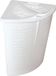 BranQ Corners Panier à linge 45L Zebra Blanc Plastique