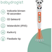 Dutsi Babydrogist Digitale Baby Thermometer met Flexibele Tip - Panda