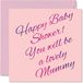 Nieuwe babykaart meisje of jongen Je zult een mooie mama zijn voor babyshower, goed gedaan Gefeliciteerd nieuwe babykaarten, Welcome To The World Home Gifts, 145mm x 145mm Baby Wenskaarten voor ouders