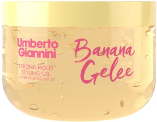 Umberto Giannini Banana Butter Jelly Styling Gel - 475ml