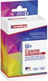 Edding Inktcartridge vervangt Canon PGI-525+CLI-526 Compatibel Combipack Zwart, Cyaan, Magenta, Geel EDD-501 18-501-01