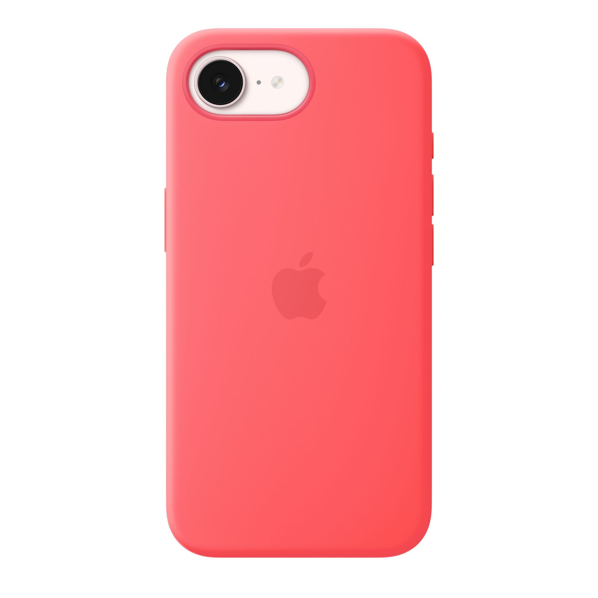 Apple Siliconenhoesje met MagSafe voor iPhone 17e - Bright Guava