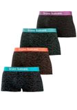 Bruno Banani Boxershorts donkerblauw / koraal / zwart