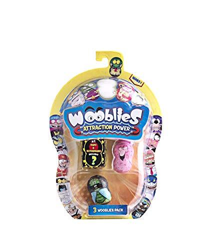 Cefatoys Wooblies Serie 1: Blister 2 verzamelfiguren + 1 ultra-Rare-figuur