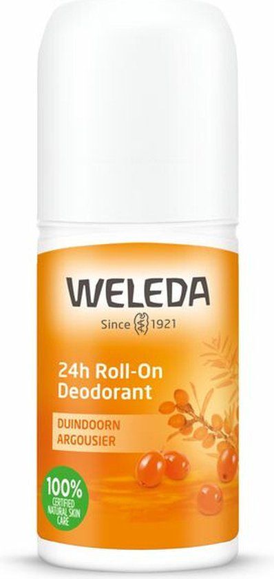 WELEDA 24H Roll-On Deodorant - Duindoorn - 50ml