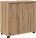 vidaXL Badkamer wastafelkast Artisan Eiken 60 x 30 x 60 cm
