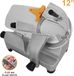 MonsterShop Professionele vleessnijmachine - rvs - 30 cm - met messenslijper