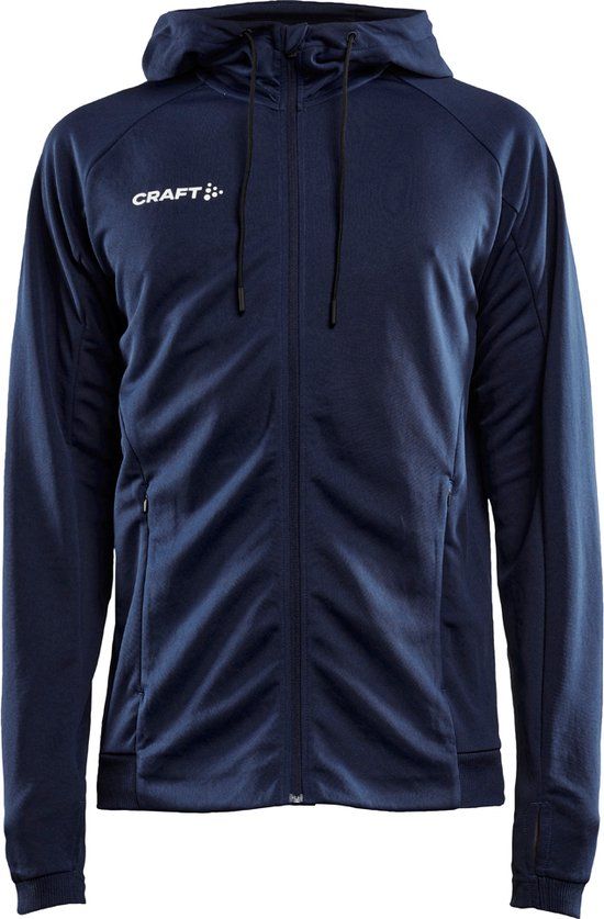 Craft Evolve Jas Met Kap Dames - Marine L