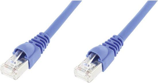 Telegärtner L00003A0058 - Netwerkkabel - 5 m - Blauw