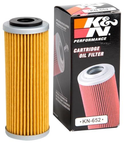 K&N Powersports Oliefilter - Filterpatroon 33x87mm compatibel met Husqvarna, KTM (KN-652)