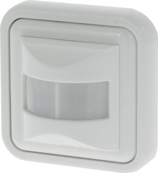 Q-Link bewegingsmelder – inbouw – wandmontage – wit