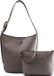 GUESS Meridian II Bucket Bag Schoudertas Dark Taupe