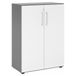 hjh OFFICE PRO Kast met Deuren - Meerkleurig - 80 x 42 x 110 cm - Beta 9
