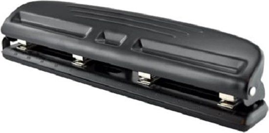 Soho Perforator 4-gaats Zwart