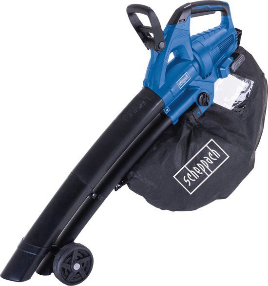 Scheppach 3-in-1 Accu Bladblazer 20V - Blazen, Zuigen & Versnipperen - 210 km/u - 720 m³/u - 45L opvangzak - body (ex. accu's & lader)