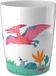HABA Geschirr-Set Schüssel, Teller, Becher & Besteck Dino