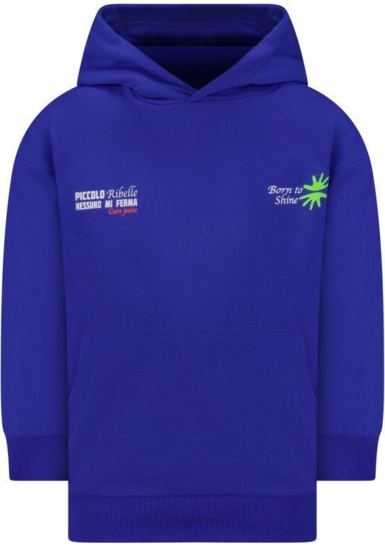 Cars Jeans Hoodie Tem jr. - Jongens - Kobalt - Maat 92