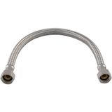 BPE RVS flexibele slang 50cm 3/8" bn.dr. x 15mm knel