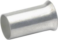 Klauke 7518V Adereindhulzen 6 mm² Zilver 100 stuk(s)