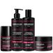 KERARGAN - 4-Staps Keratine Routine voor Beschadigd Haar - 3x250ml+50ml | Shampoo, conditioner, haarmasker en serum met keratine herstellen, maken glad en beschermen in vier stappen