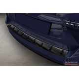 Zwart Skoda Zwart RVS Achterbumperprotector passend voor Skoda Octavia III Combi Facelift 2017-2020 'STRONG EDITION'