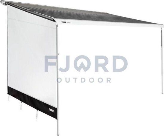 Thule Sun Blocker G2 Zijwand 1200 - 2.50m - Zwart