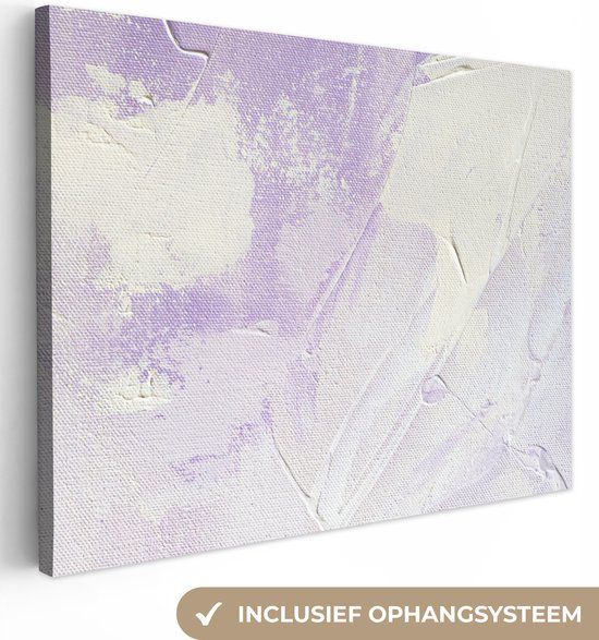OneMillionCanvasses Canvas schilderij 160x120 cm - Abstract - Multicolor