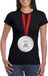 Bellatio Decorations Zilveren medaille kampioen shirt zwart dames - Winnaar shirt Nr 2 XL