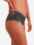 Joop! Panty Beautiful Antraciet Gebloemd Dames S