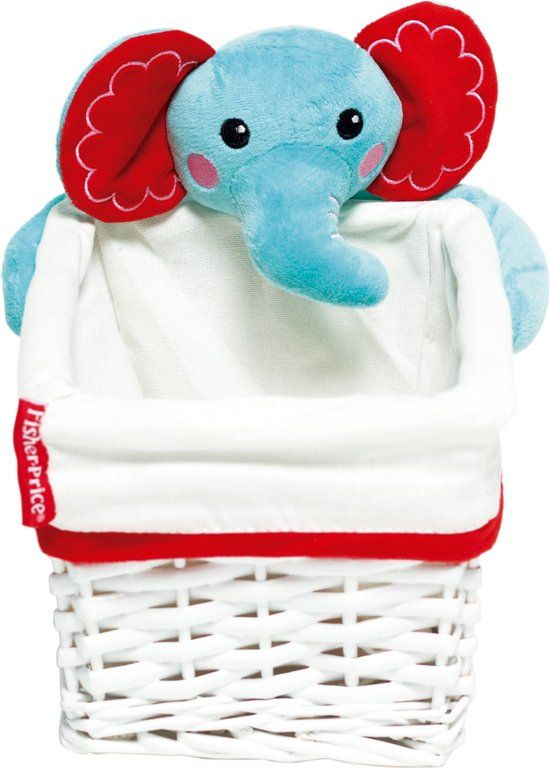 Fisher-Price Opbergbox Olifant 4,16 Liter Wit/blauw