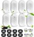 Solidchoice - 16 Pièces Filtres Fontaine à Eau pour Chat avec Éponge