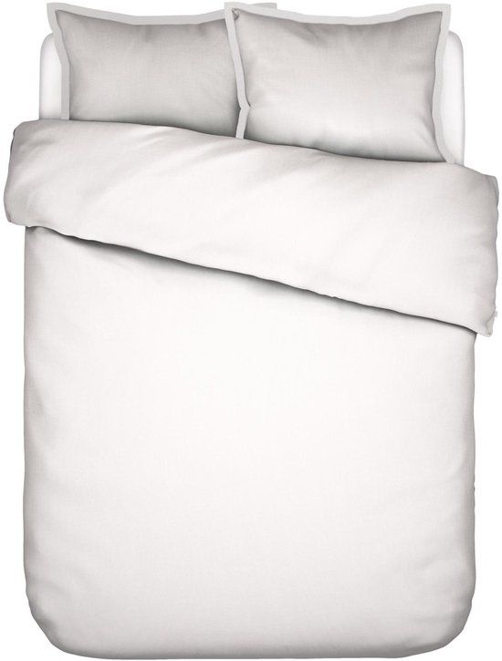 Essenza Aziza Dekbedovertrek Wit - Lits-Jumeaux - 240x200/220 cm