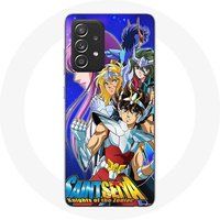 Maniacase Etui voor Samsung Galaxy A52 De ridders van de dierenriem Anime Cult Saint Seiya Manga