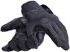 DAINESE - Argon Gloves, gebreide motorhandschoenen met enkelbescherming, klittenbandsluiting, touchscreen-compatibiliteit, motorhandschoenen voor heren, M, zwart