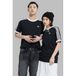 adidas Originals regular fit T-shirt - zwart/wit
