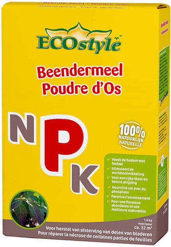 ECOstyle Beendermeel tegen Dwerggroei of Afsterving - 1,6KG