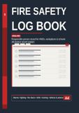 Fire Safety Log Book England: Responsible-Person Record for HMOs, Workplaces & Schools