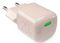 PURO PUFCMTCUSBC20WGBEG 20W USB-C GaN Snellader - Zand