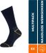 Stapp 6-Pack Werksokken Badstof Zool Marine 39-42