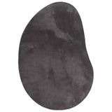vidaXL Tapijt HUARTE Antraciet 80 x 150 cm Polyester