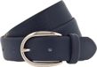 Vanzetti Leren Riem 30mm Leather Belt W105 Navy Blauw