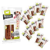 Ferplast Goodbite Natural Helix M propeller-botspel voor orale hygiëne, ham smaak, middelgroot, 7-25 kg – 10 verpakkingen met 2 stuks, in totaal 20 stuks, 23 g per 460 g dode vleugels