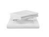 TEMPUR Luxe Egyptische Katoenen Lakenset Wit - King